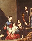 Jusepe De Ribera Canvas Paintings - The Holy Family